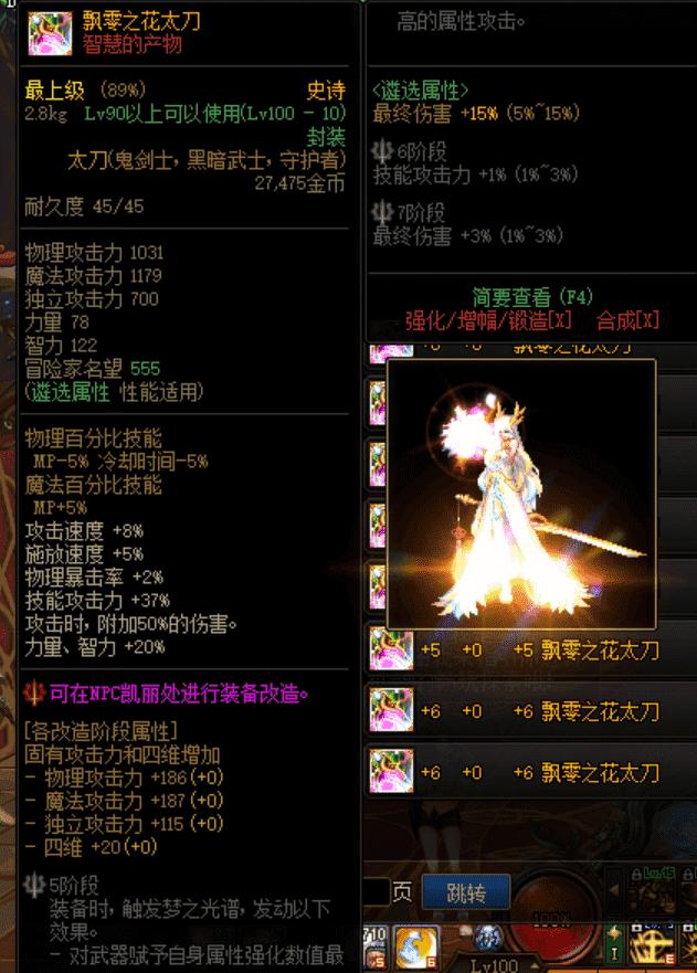 DNF装备详解,dnf装扮了解