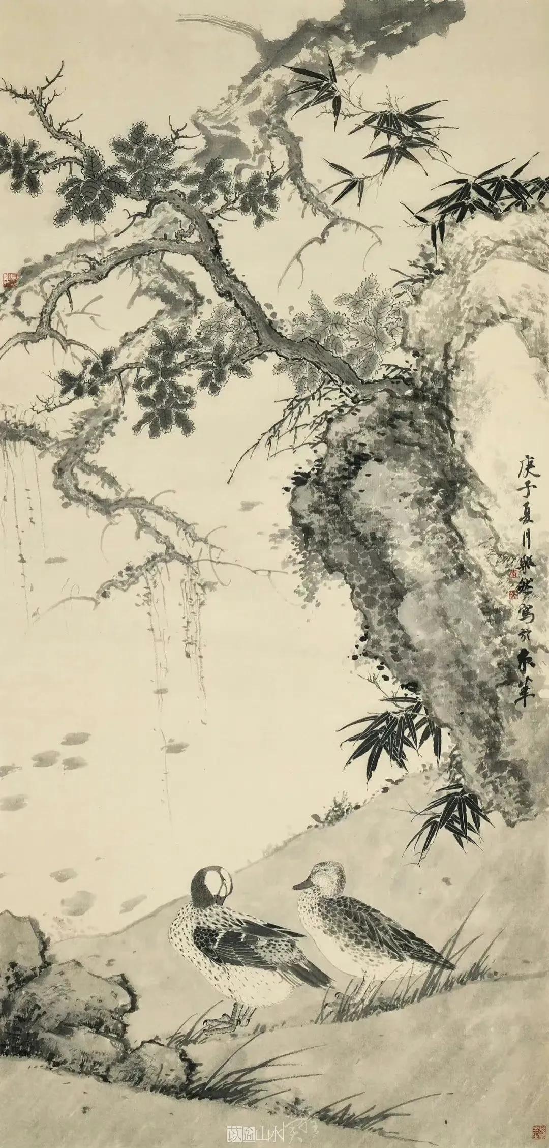 著名画家宋建华花鸟作品欣赏,李乐然国画作品图片