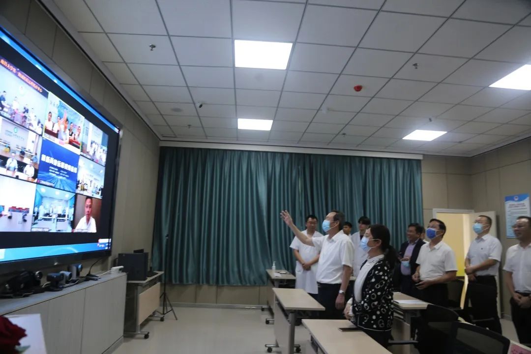 赣新两地医院视频连线探讨远程医疗发展之路