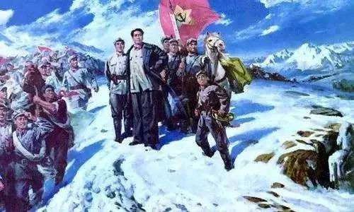 雪国的篝火红军过雪山,雪国的篝火主题党日