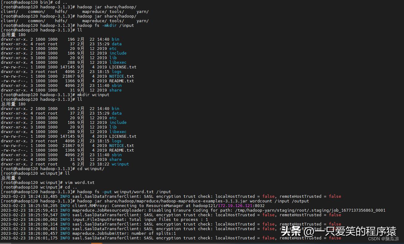 手动搭建hadoop集群005_历史服务器_日志聚集_动态管理_单独启停