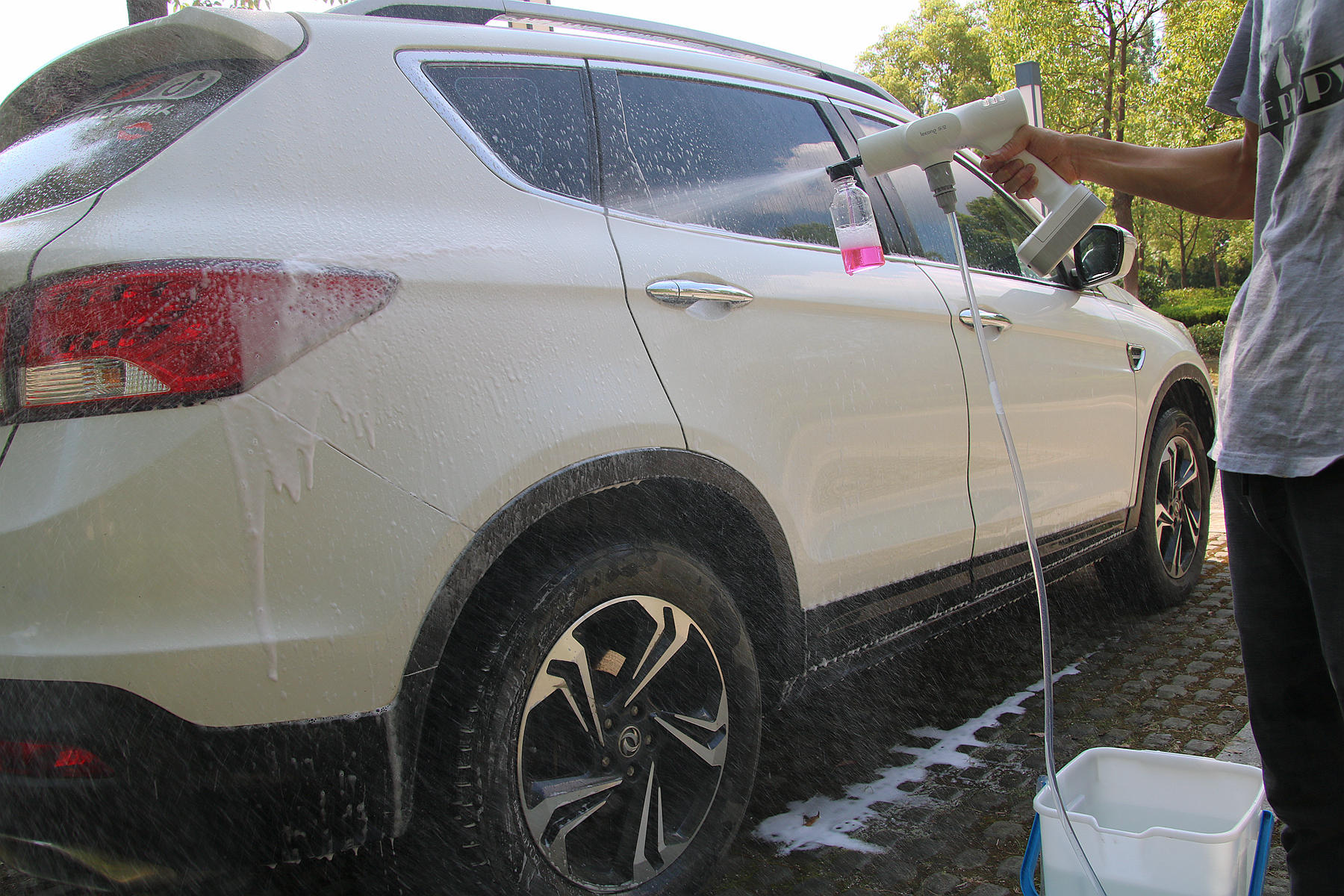 小米无线锂电洗车机,无线高压洗车机小米