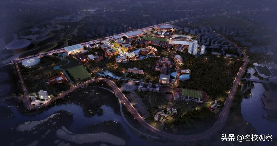成都体育学院新校区精彩亮相!中国“最美体育大学”呼之欲出