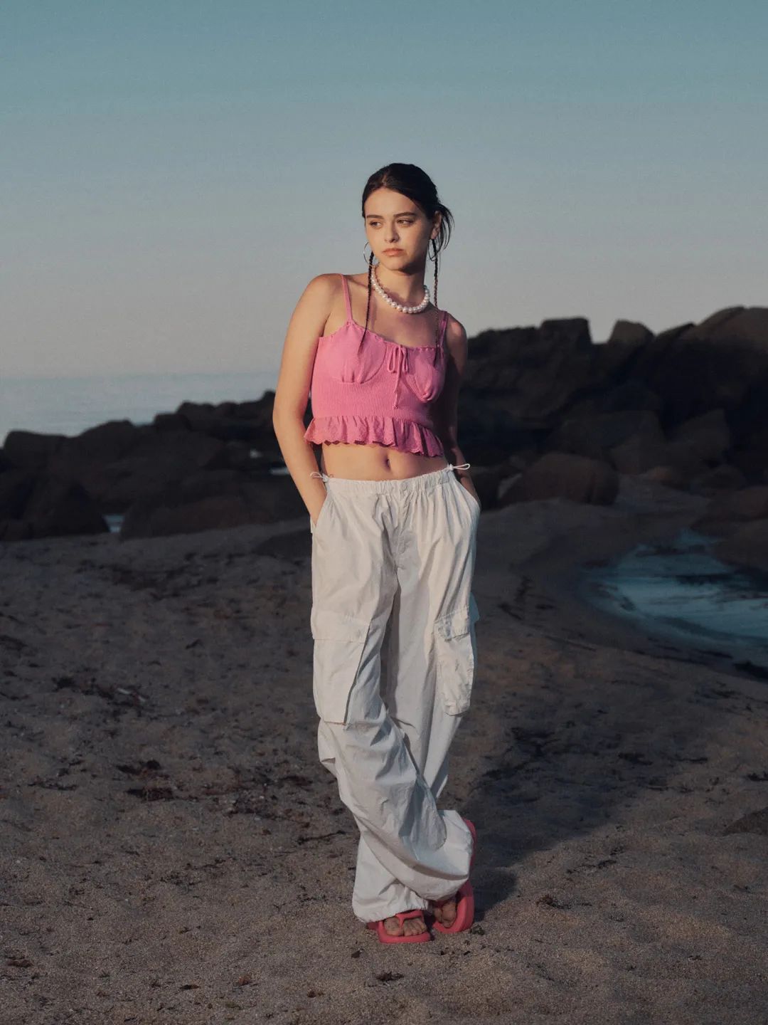 一年四季窄版阔腿裤穿搭,吊打穿搭一整套