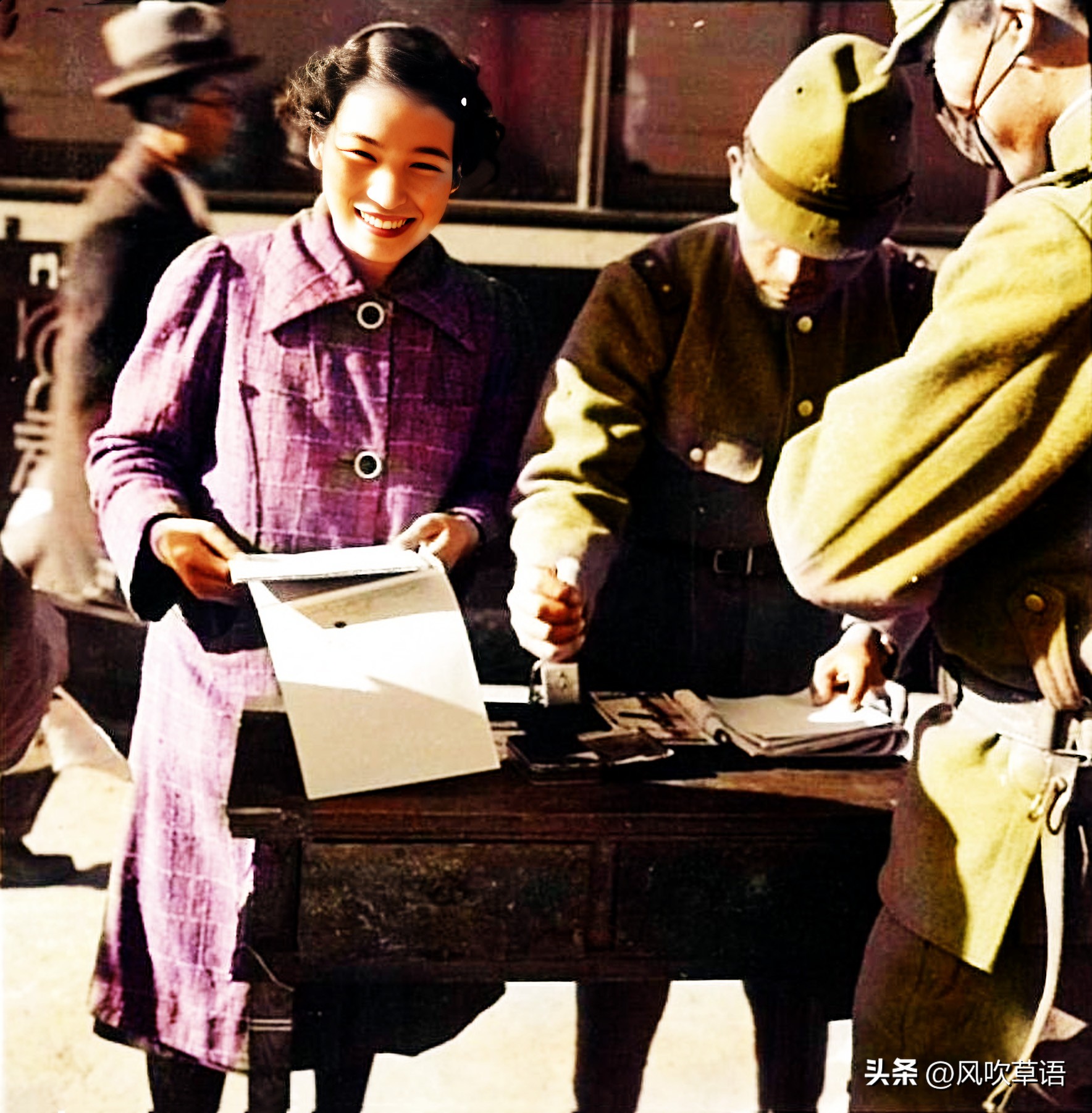 日寇镜头下的中国女子,日军镜头下的中国女战士