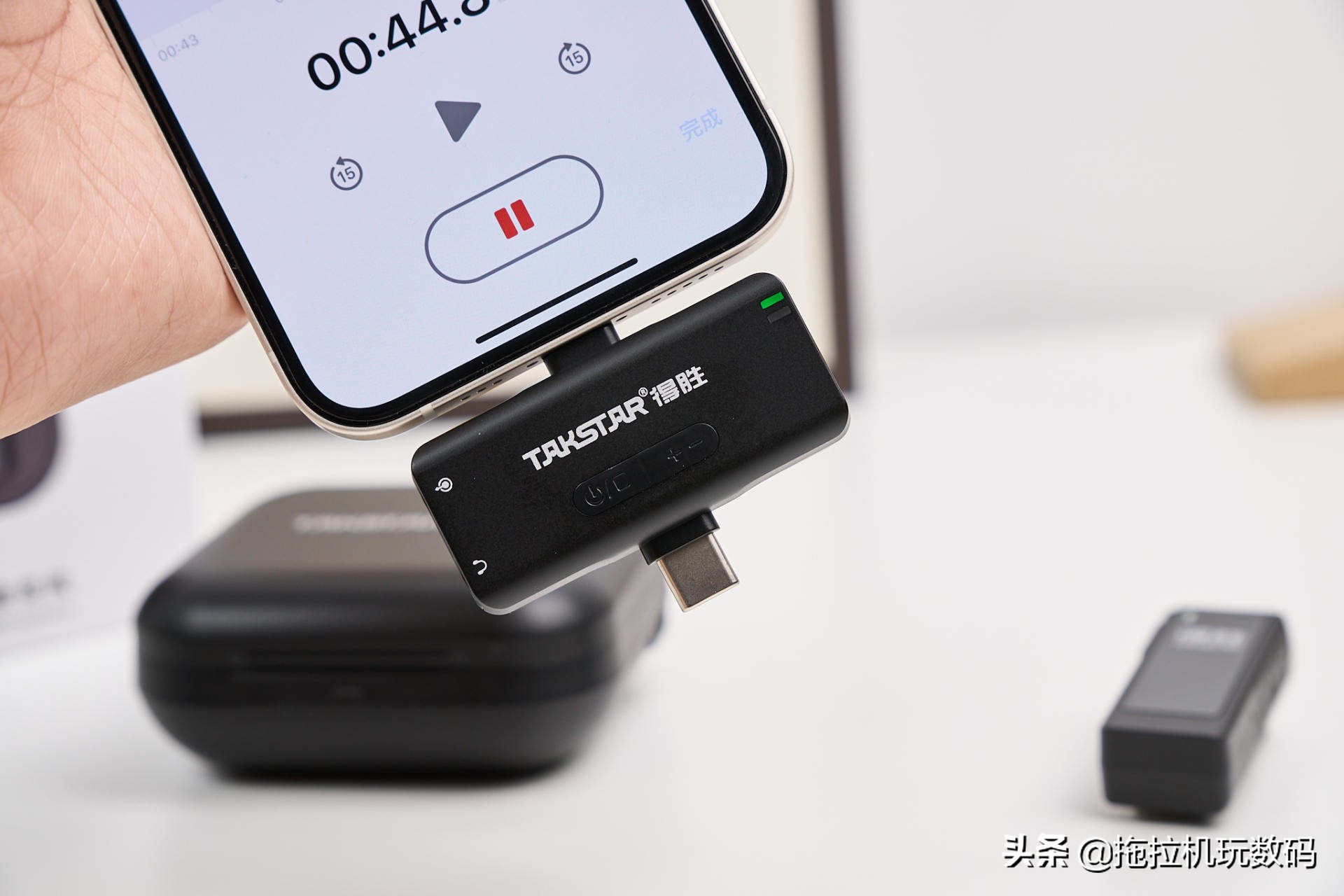 得胜v4领夹麦克风使用教程,得胜v4麦克风使用