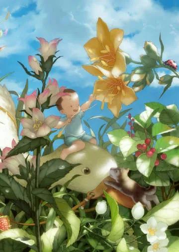 网友画的教材封面,网友画的小学教材插画对比图