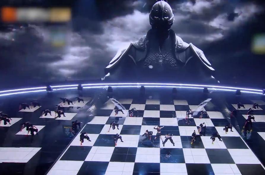 乘风配乐版,乘风舞美效果