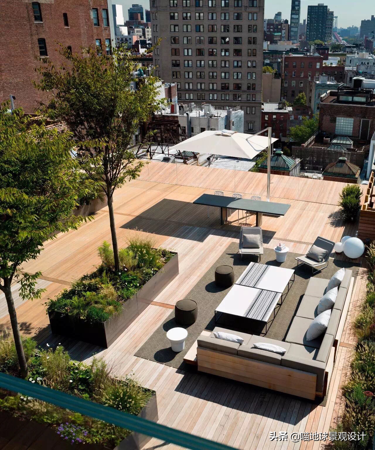 100款漂亮的露台院子,日式露台景观