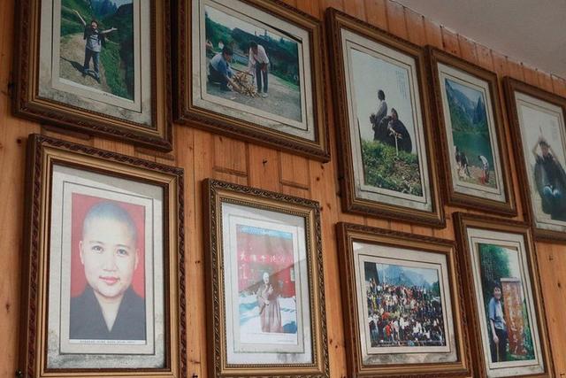 出家李娜和姜昆合影照片,姜昆遇到李娜