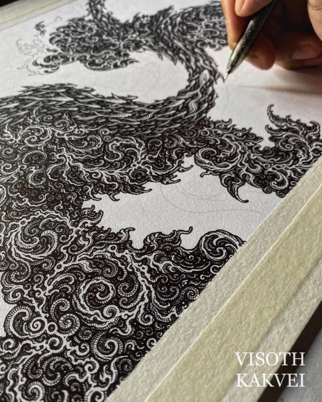 简单治愈强迫症画,让密集恐惧症非常难受的画