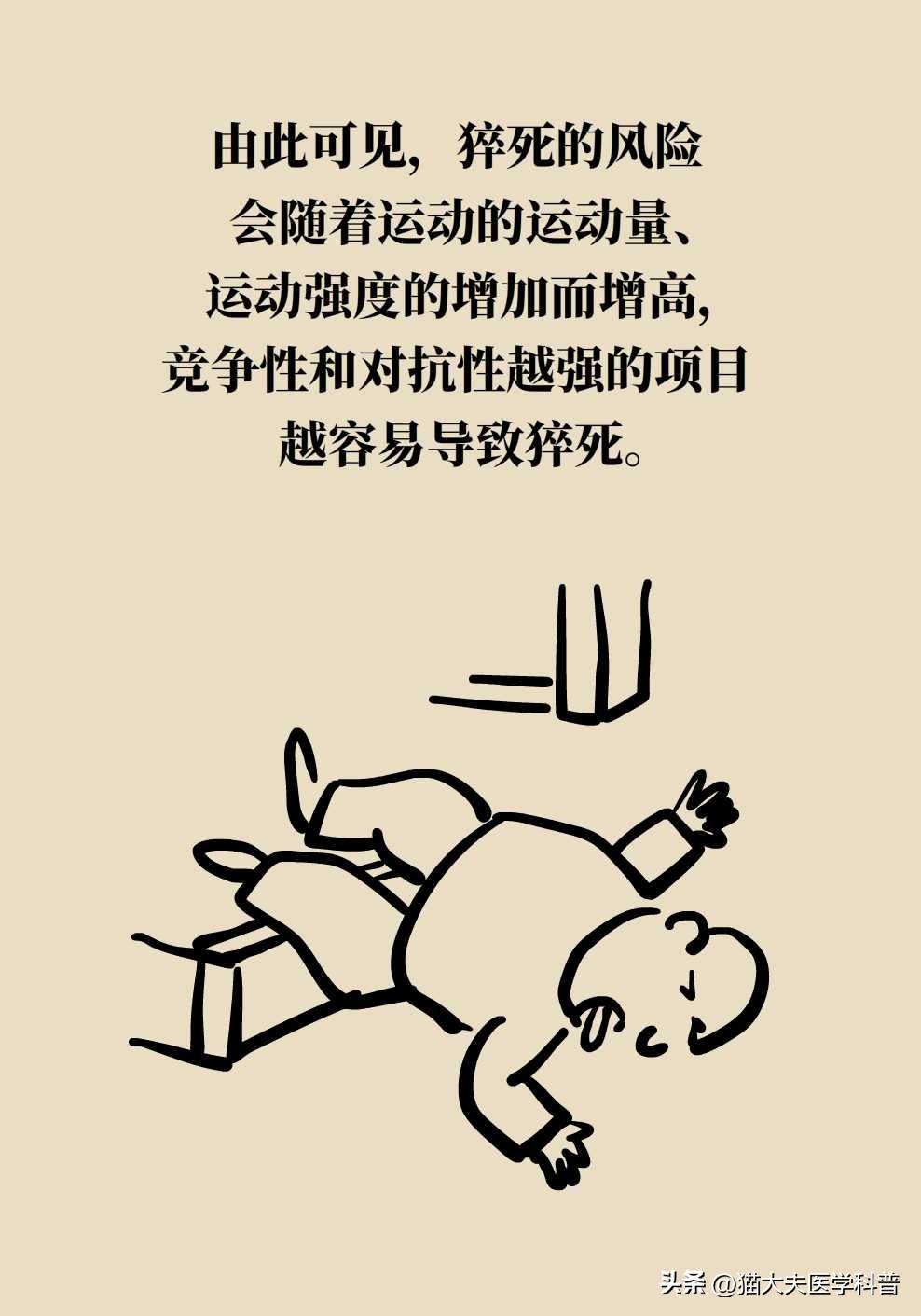 运动性猝死的六种表现,运动性猝死解释