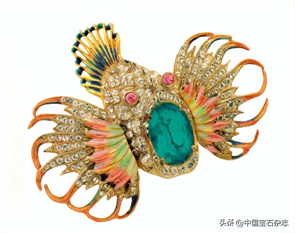 国外新艺术时期的珠宝首饰,西方首饰华丽风格