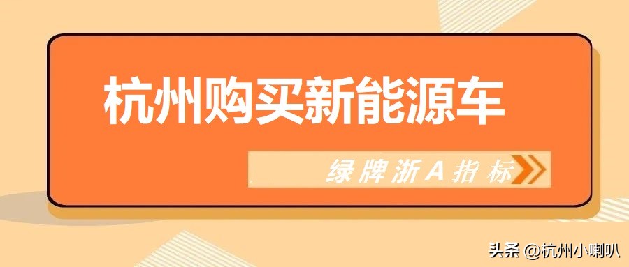 不摇号可以直接上牌的车型,不摇号可以在杭州买燃油车吗