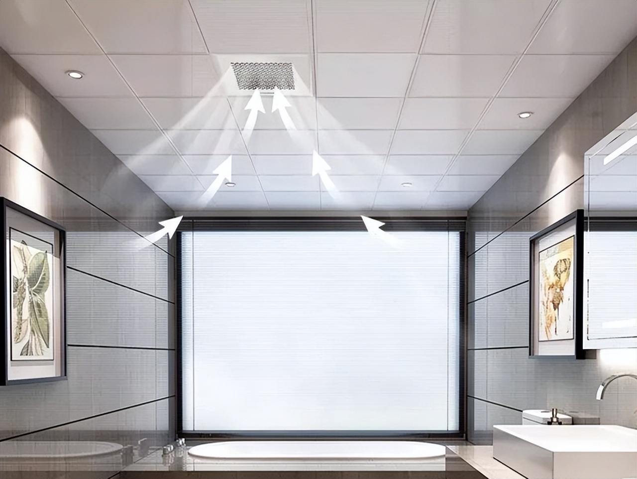 房子卫生间没有窗户怎么解决,卫生间没有瓷砖地方补救