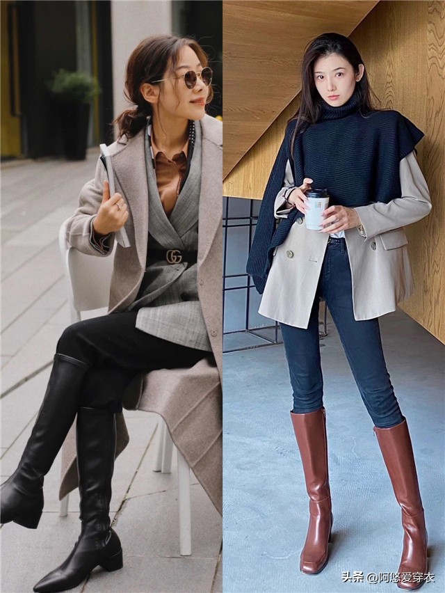 裸靴时尚洋气,高端时尚裸靴洋气秋冬款