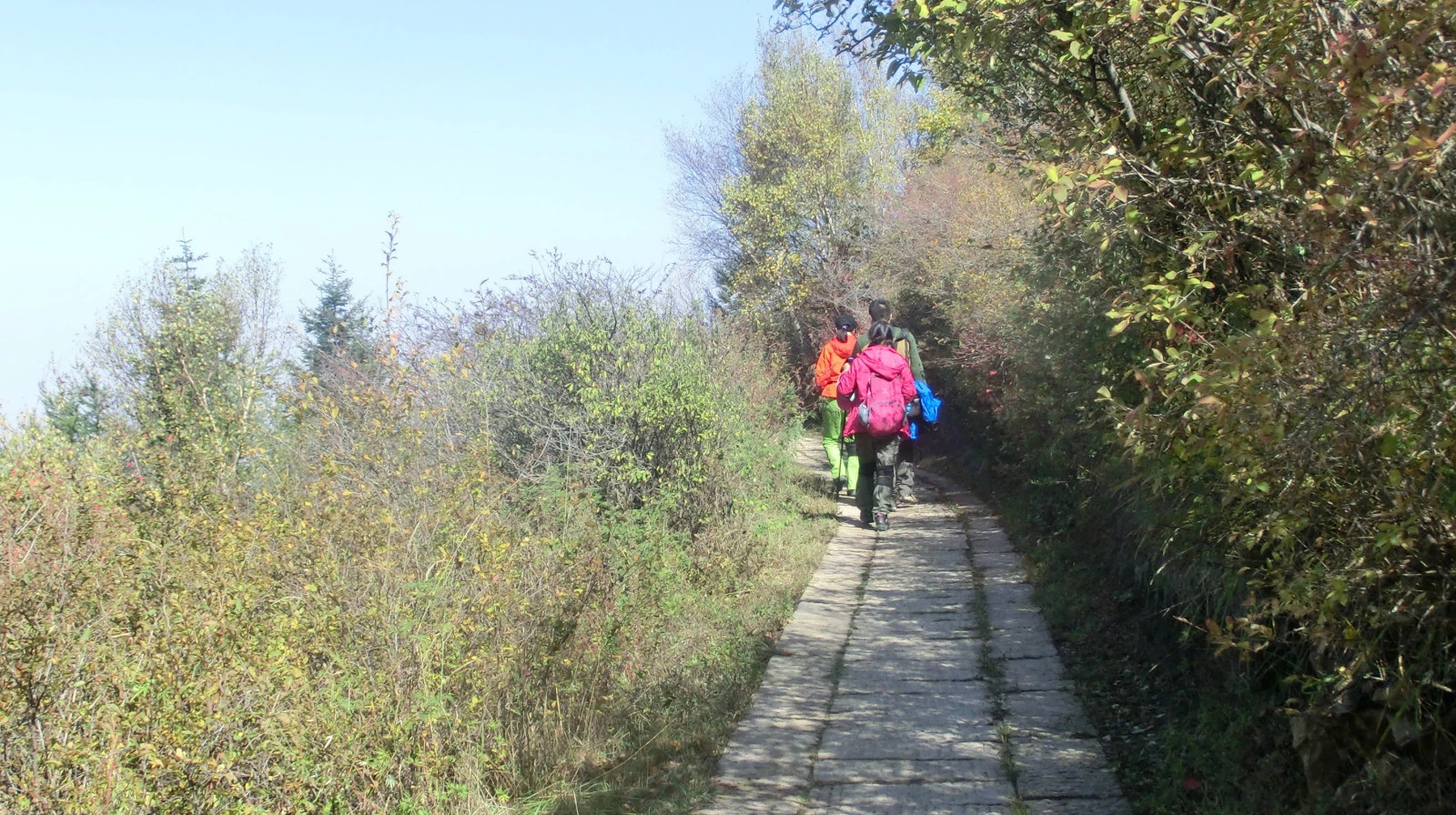 「金秋登山内晋冀」25:登恒山之快乐山行