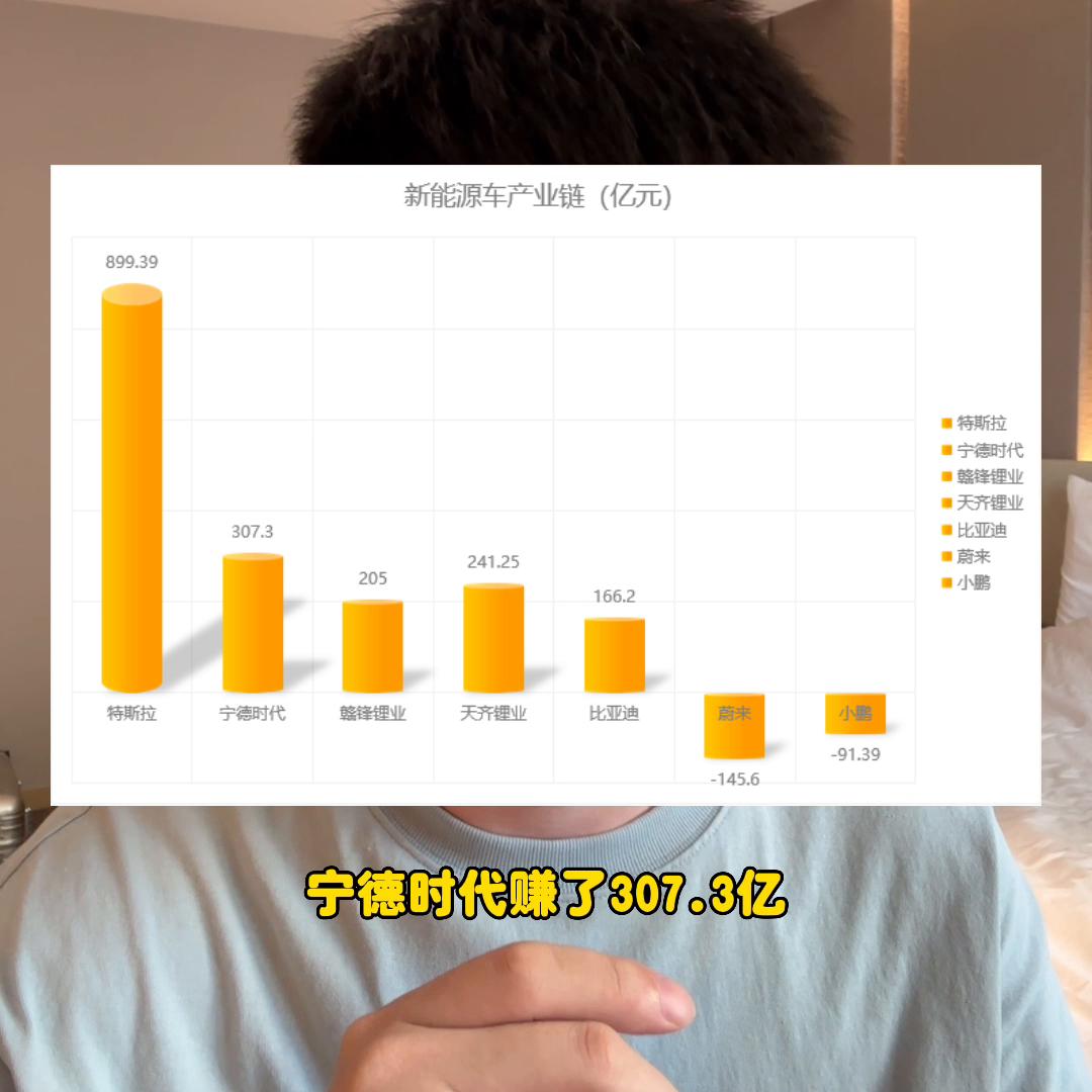 新能源车企谁赚钱,新能源汽车哪个产业链最赚钱