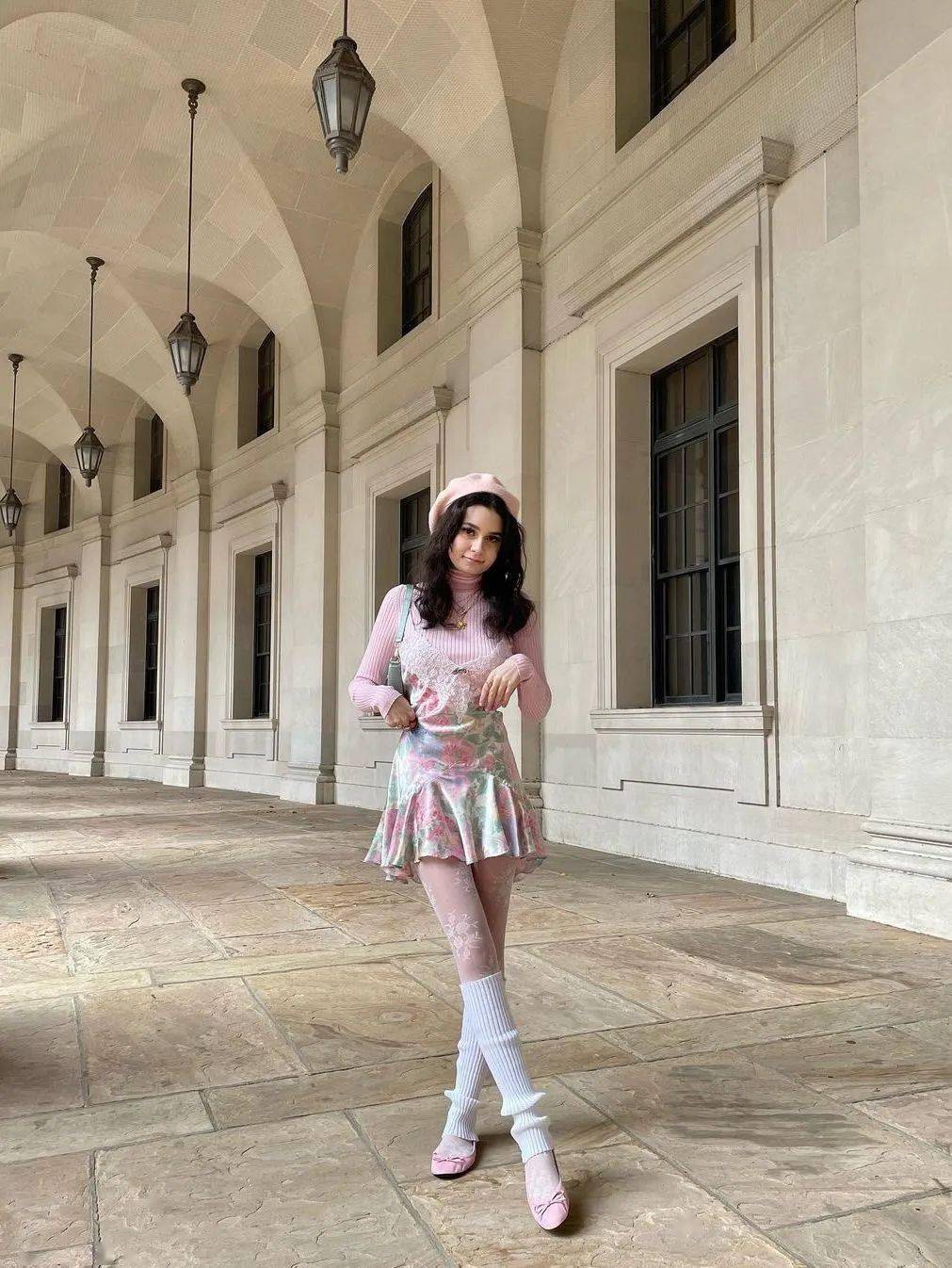 堆堆袜穿搭爆火视频,堆堆袜可爱网红爆款