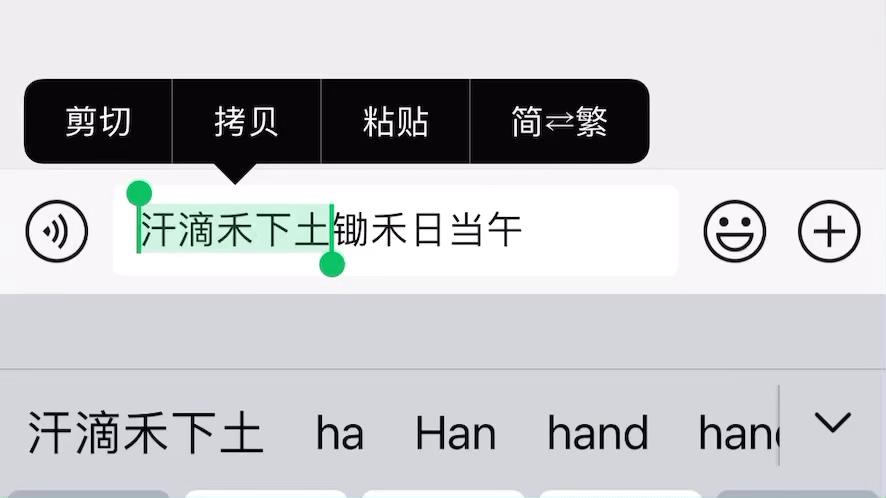 ios自带输入法打字弹出表情,ios自带输入法有快捷翻译吗