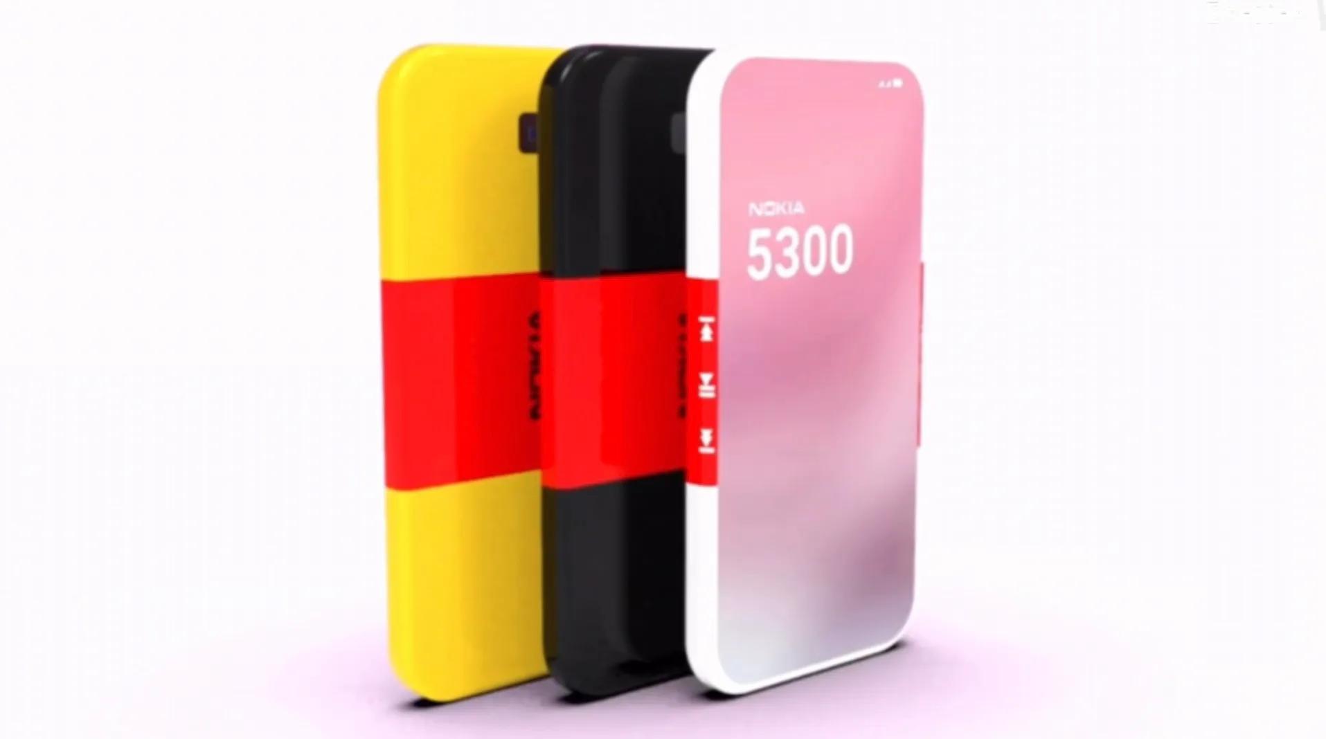 诺基亚5300复刻版有吗,诺基亚5300概念图片