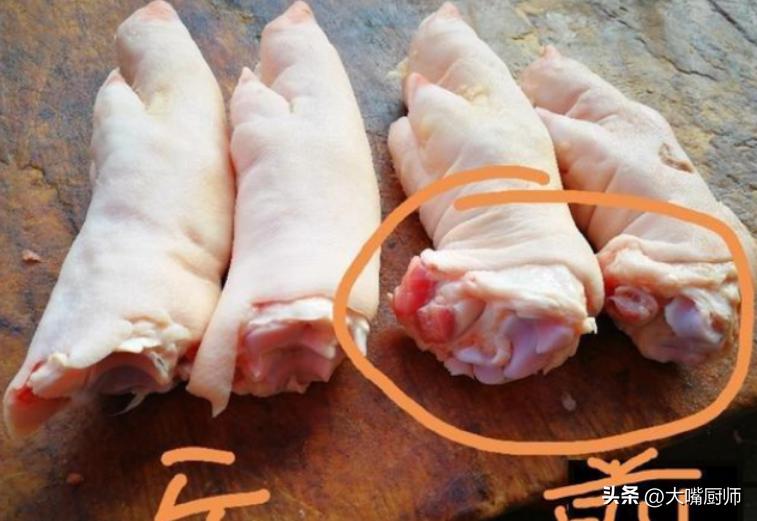 买猪蹄如何分辨前蹄和后蹄逻辑题,猪蹄买前蹄好还是后蹄好怎么区分