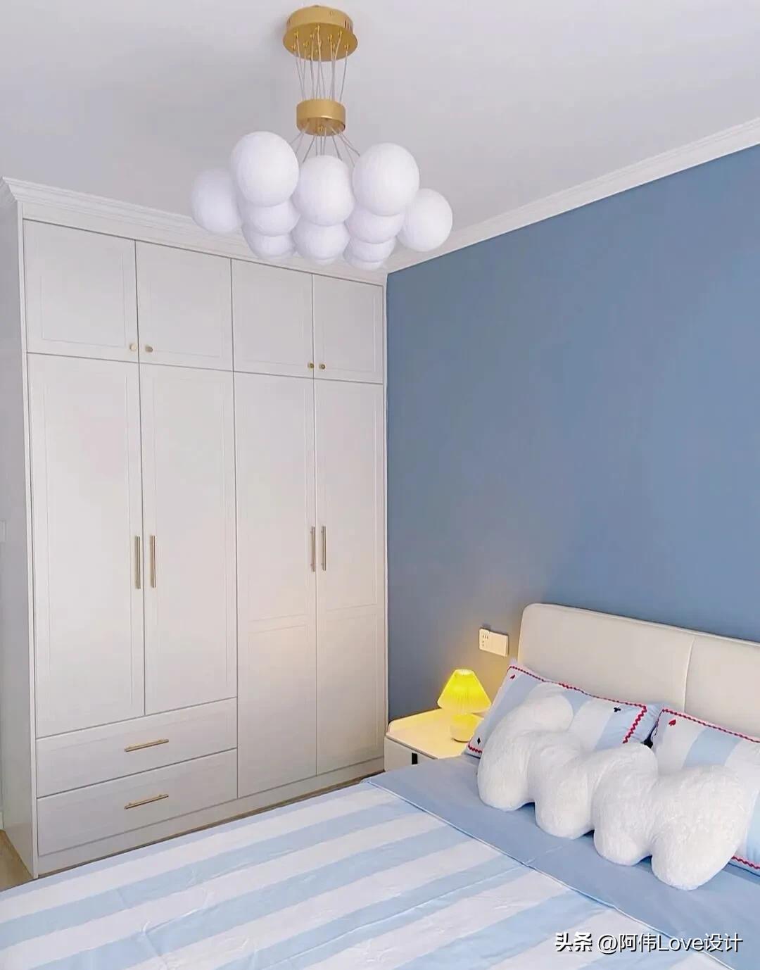 卧室刷墙颜色搭配,立邦漆卧室颜色搭配