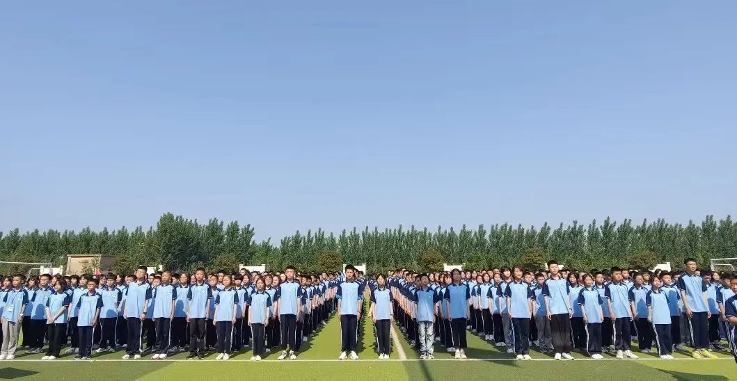 江河实验学校艺术节开幕,东平县实验中学运动会开幕