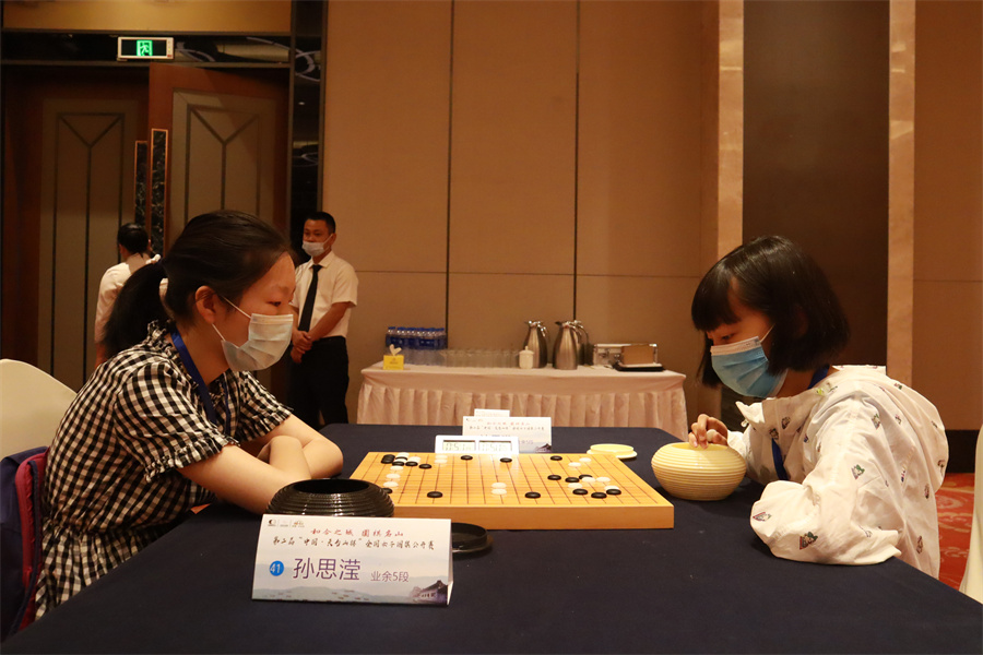 天台山杯吴依铭开门红俞斌：训练是本手比赛下出妙手