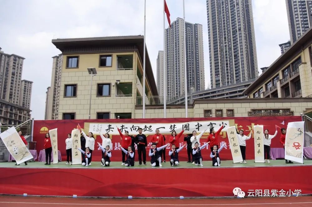 紫金路小学开学,云阳县紫金小学建校时间