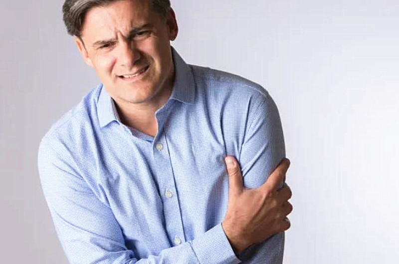 左胳膊疼痛伸不直是什么原因,左胳膊酸痛还找不到地方