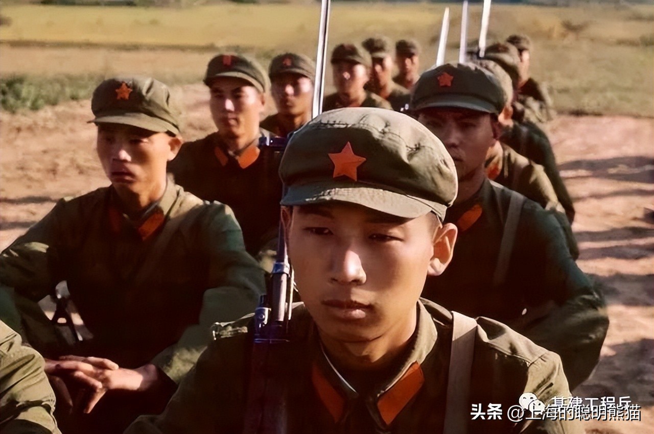 71式陆军军服全套,71式的确良军服图