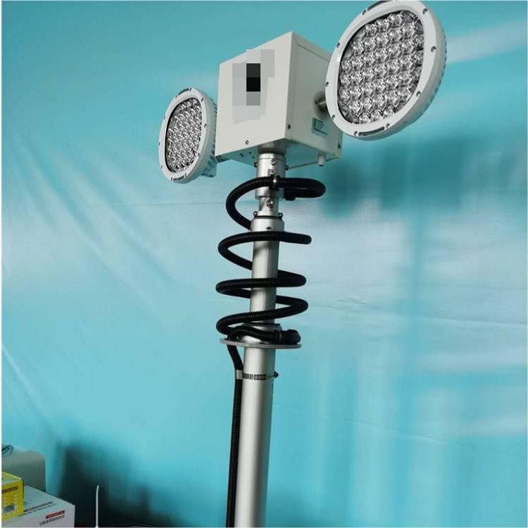 高耐德照明灯升降杆：车载式升降杆解决夜间应急照明