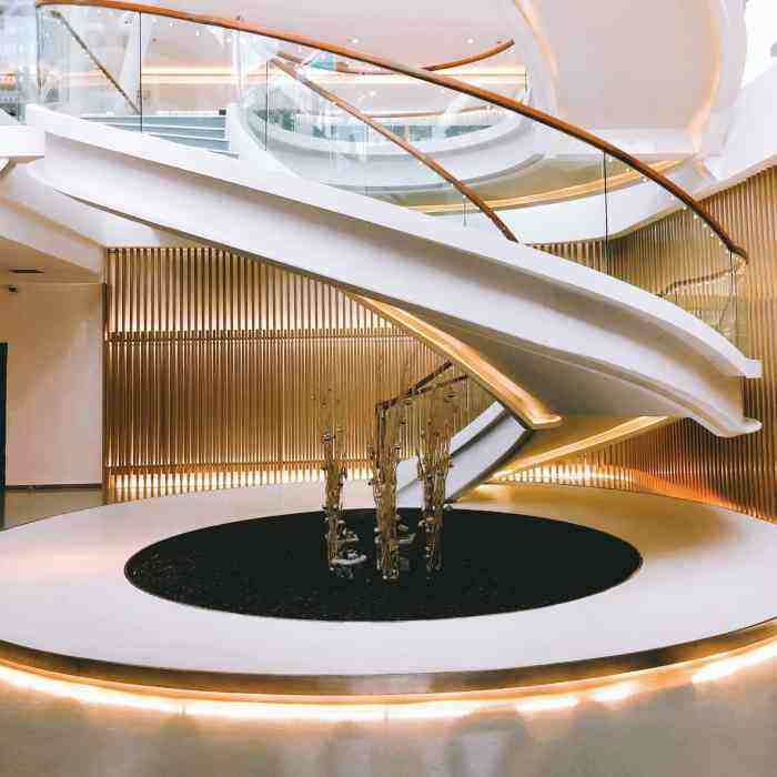 美术馆入口布局,艺术馆设计空间布局