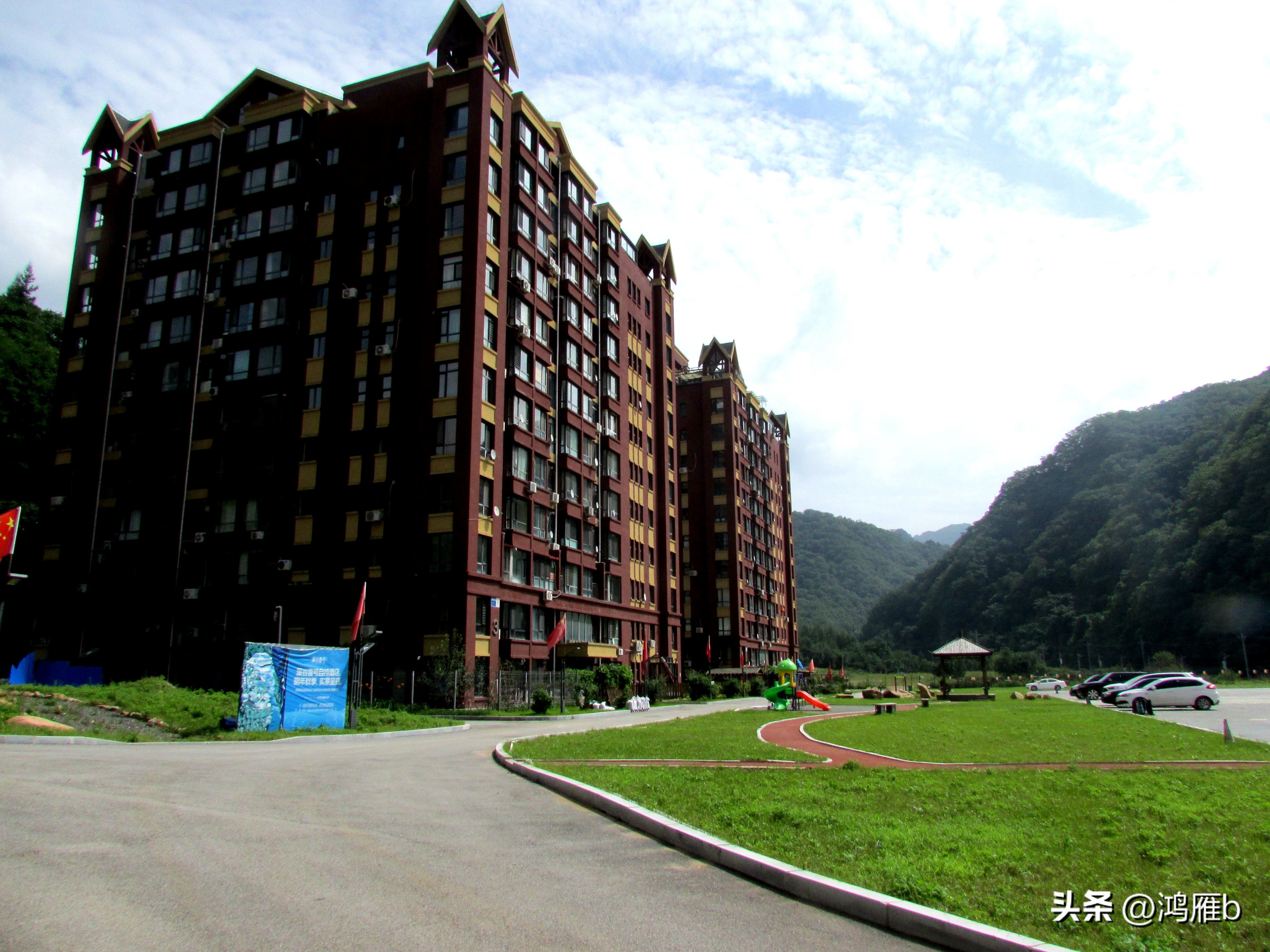 本溪汤沟风景区视频,来到本溪汤沟一步一景的感觉