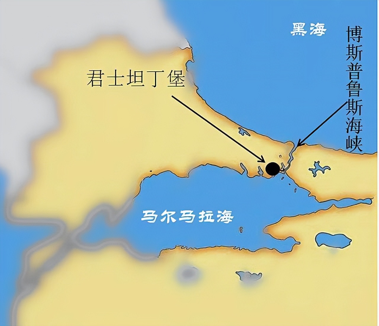 拜占庭帝国君士坦丁堡战役,兵锋所指之处