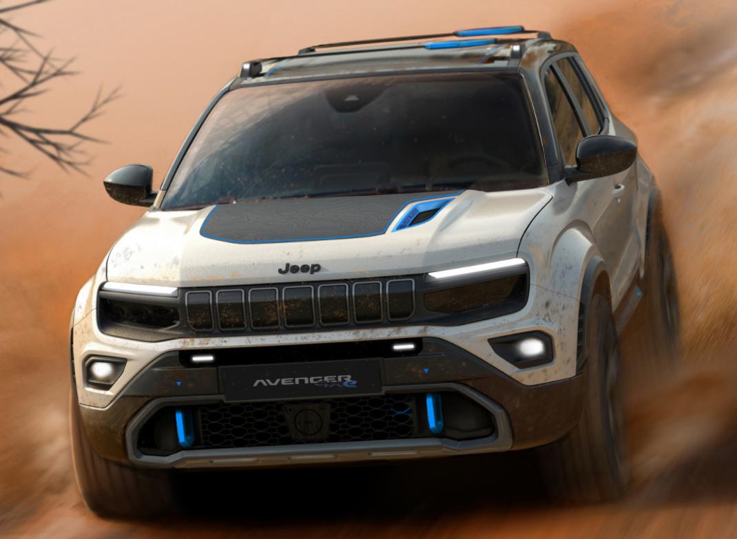 纯电依旧硬汉jeepavenger正式亮相,jeepavenger首发版