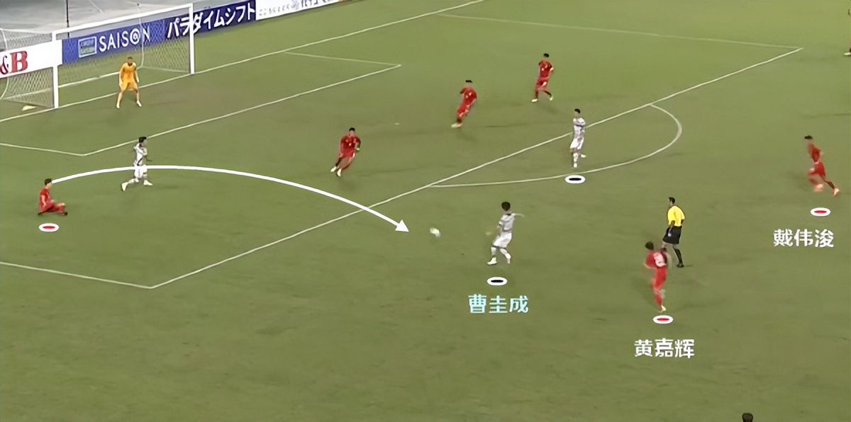 国足0比2日本射门数,射门30次输球