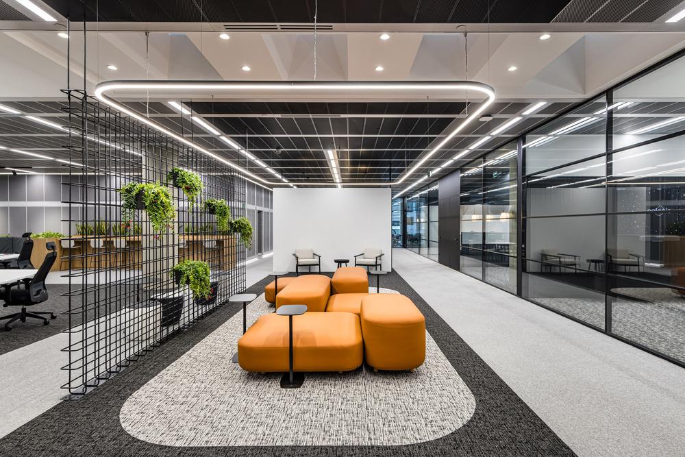 玫粉工业风Bazaart百色特特拉维夫办公设计欣赏