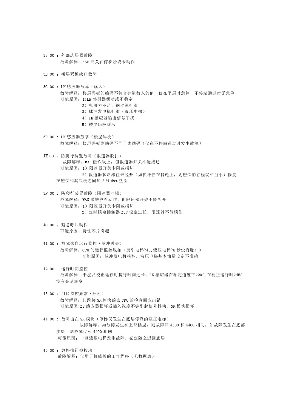 蒂森电梯mc2故障代码,蒂森克虏伯电梯故障怎么解决