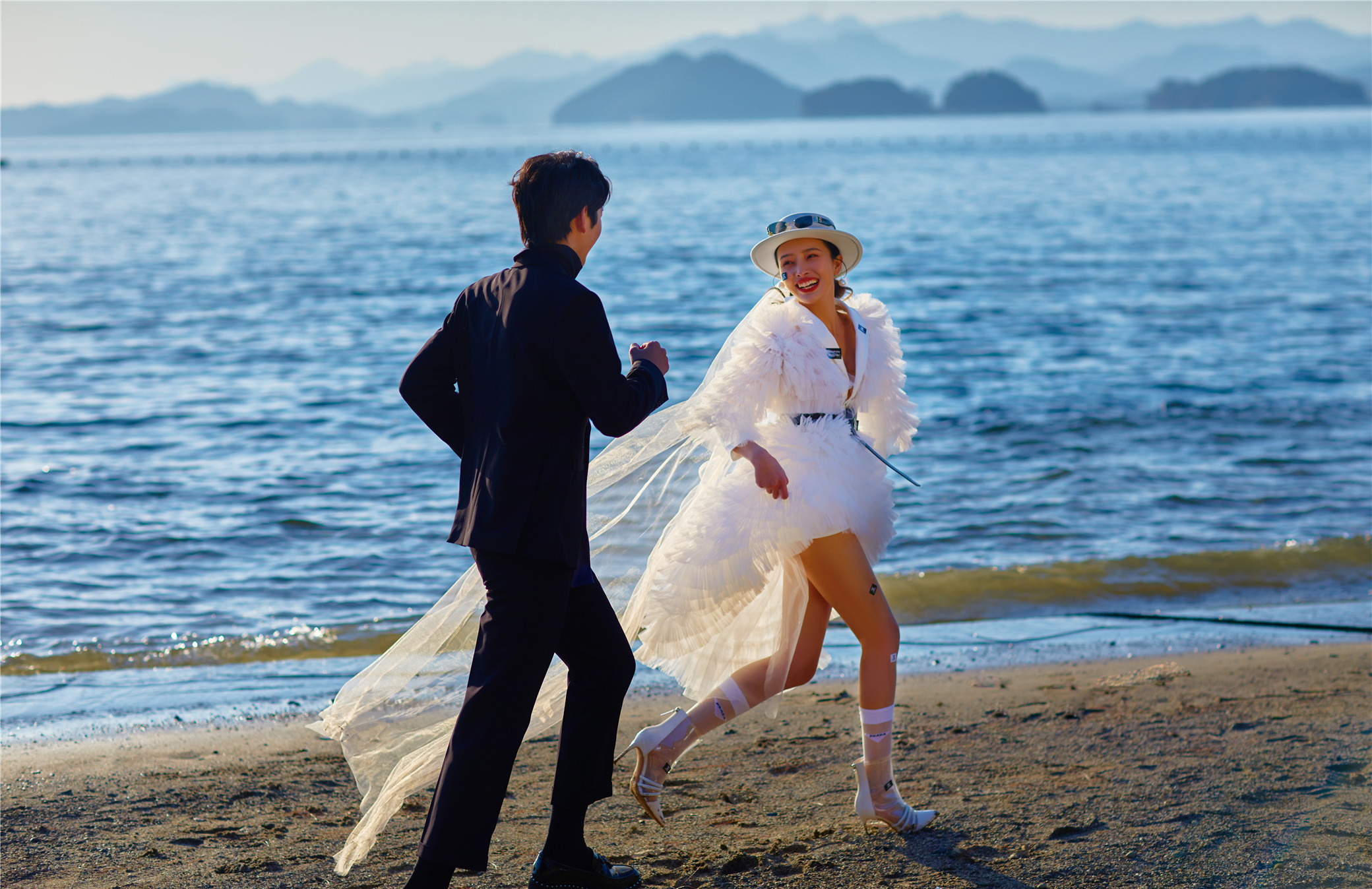 杭州哪家可以拍中国风的婚纱照,杭州盘子女人坊婚纱照