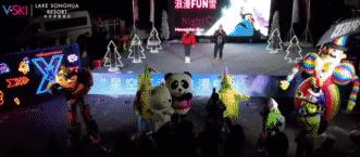 松花湖玩雪,松花湖滑雪活动