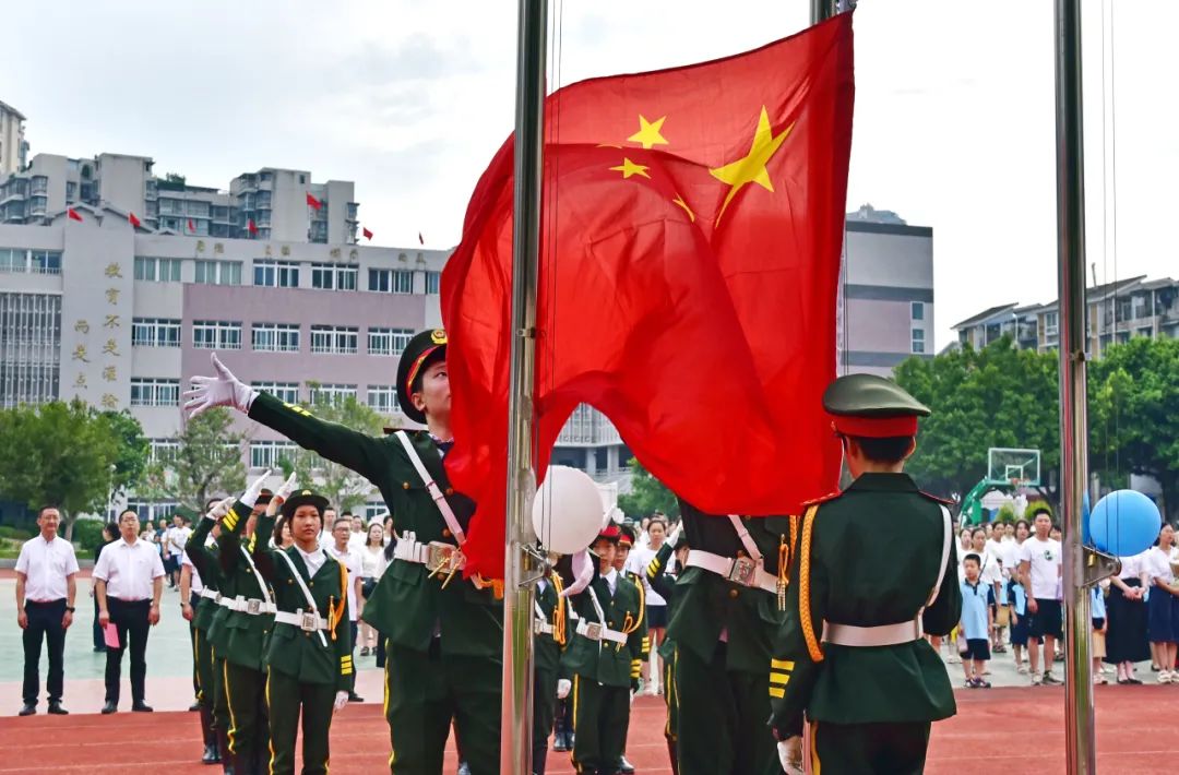 五星小学开学典礼,五星小学南门坝分校2014级