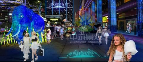 建筑景观亮化对商业发展的影响,城市亮化工程优缺点