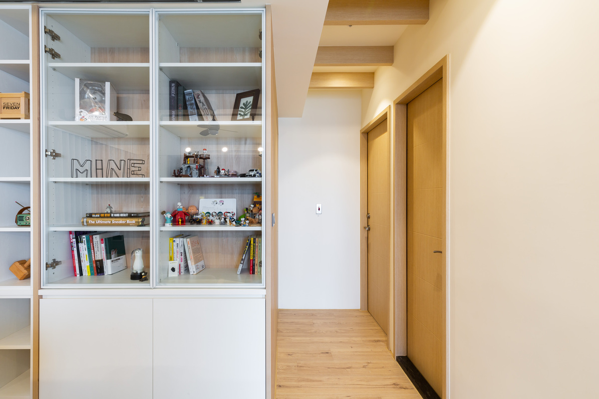 套内90平日式原木风装修,套内只有70平装修法式轻奢风