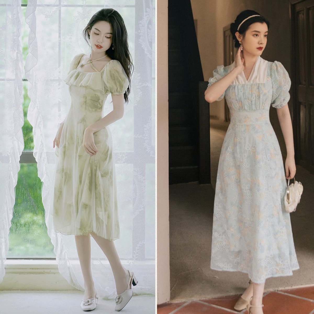 今年最流行的碎花裙是哪一款,今年春夏最流行的碎花裙