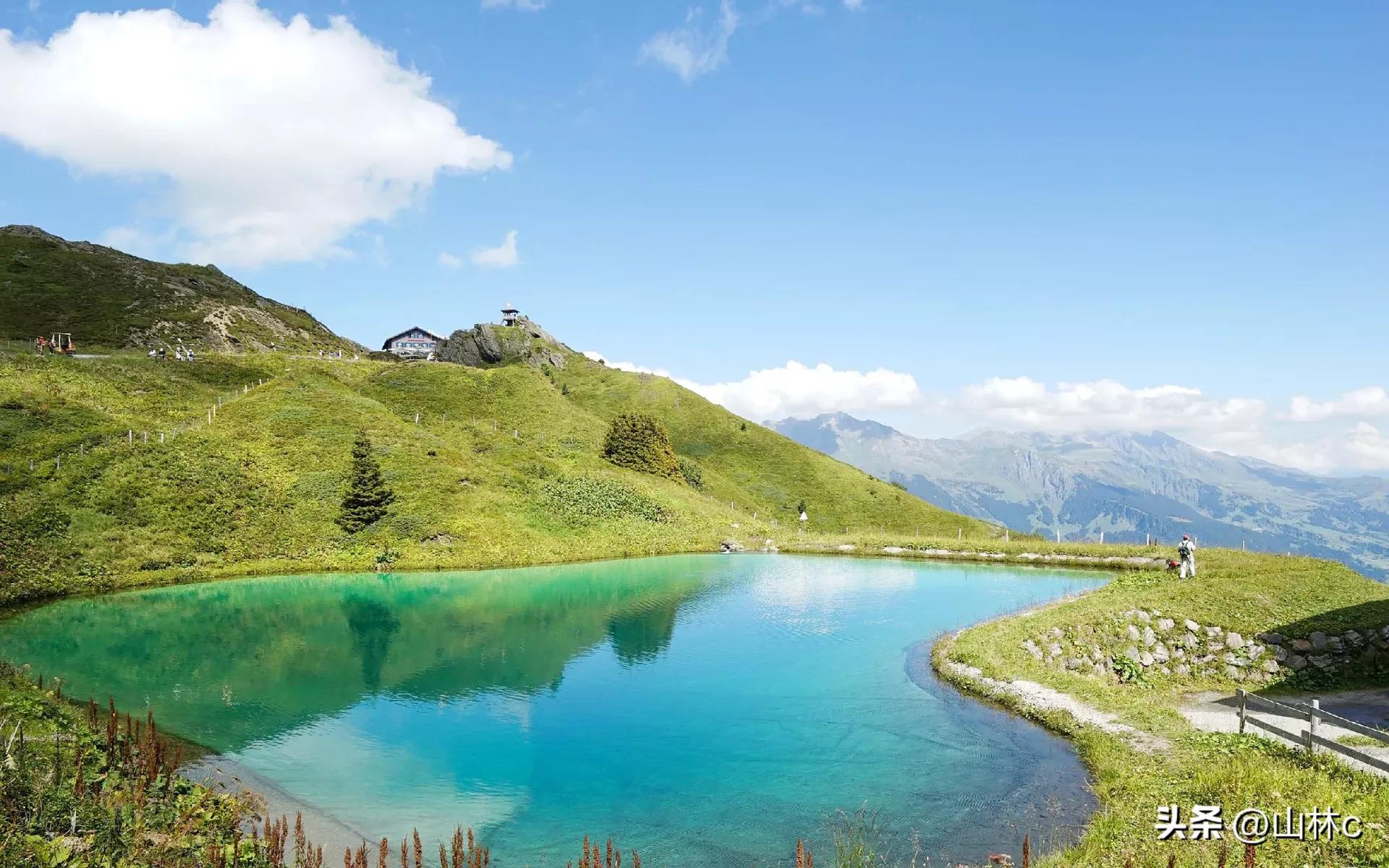瑞士超清壁纸1080p,瑞士阿尔卑斯山雪山风景壁纸