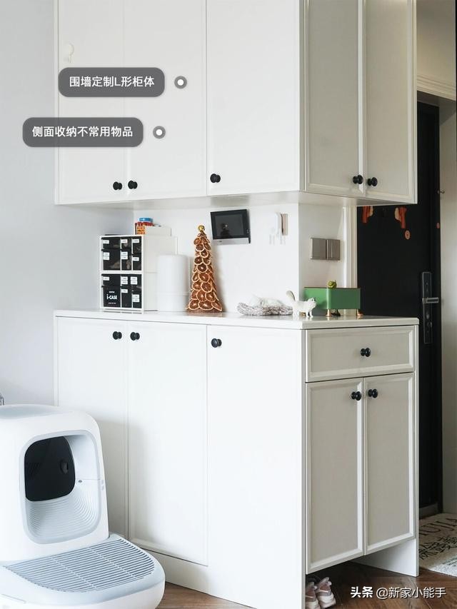 入户门鞋柜怎么设计不占空间,户型小的鞋柜怎么装修好看