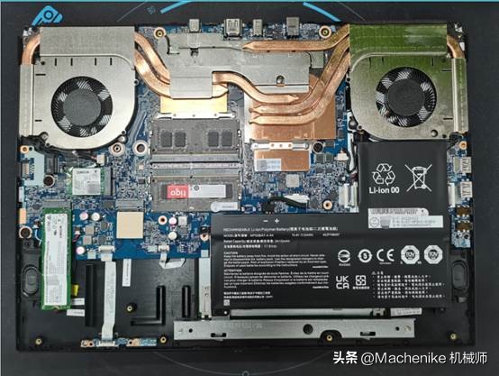 机械师17.3寸笔记本拆后盖,机械师i9游戏本测试