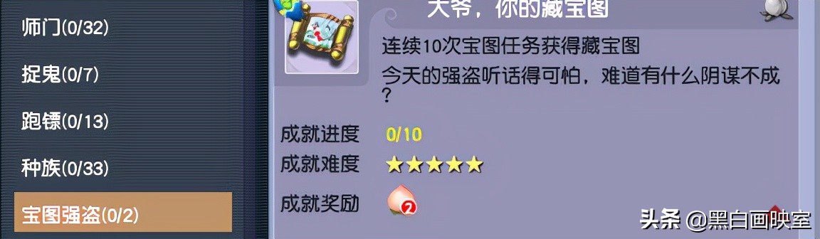 梦幻西游隐藏十大成就奖励,梦幻西游新出成就攻略图